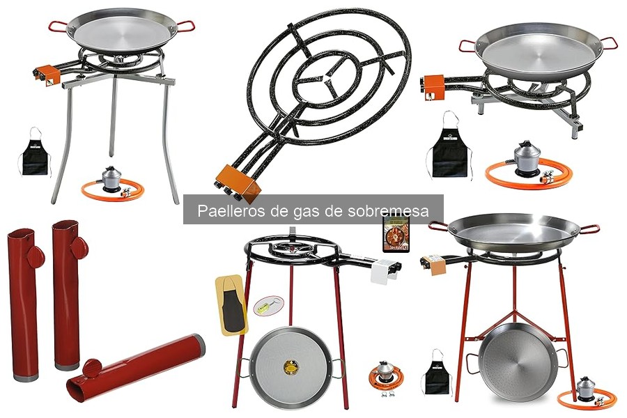 Accesorios imprescindibles para paelleros de gas de sobremesa