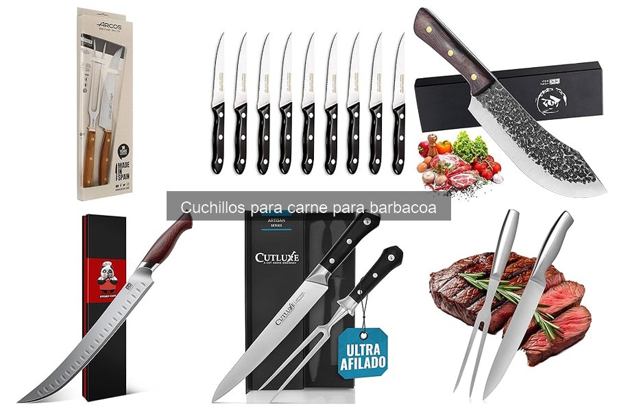Alternativas a cuchillos de carne para barbacoa