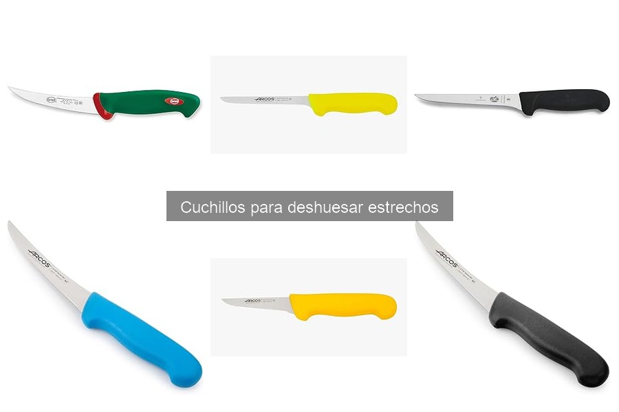 Alternativas a cuchillos para deshuesar estrechos