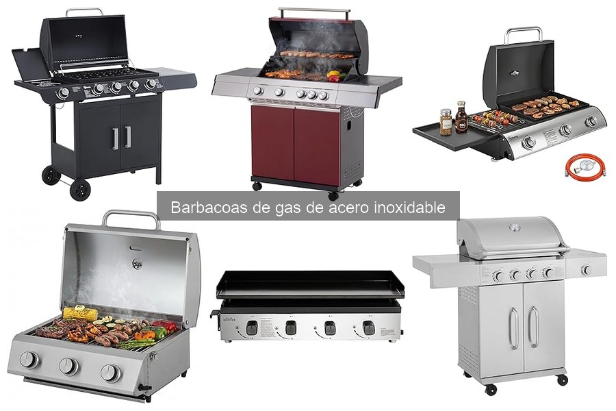 Alternativas a las barbacoas de gas de acero inoxidable