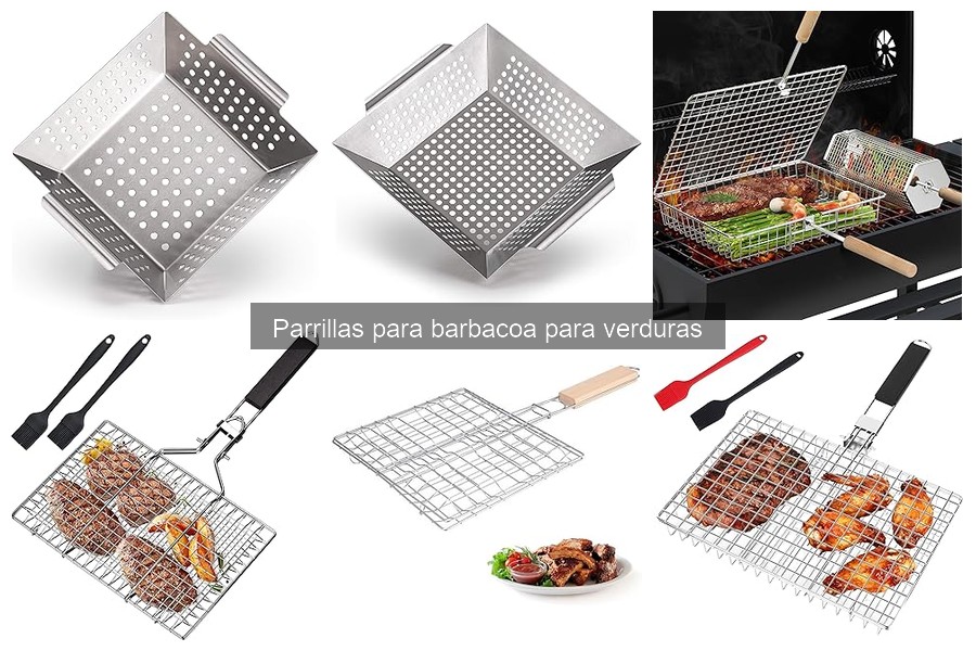 Alternativas a las parrillas para verduras en la barbacoa