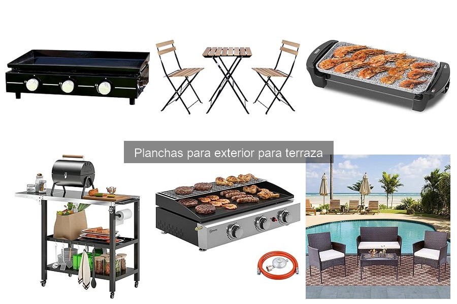 Alternativas a las planchas para exterior: Cocción al aire libre