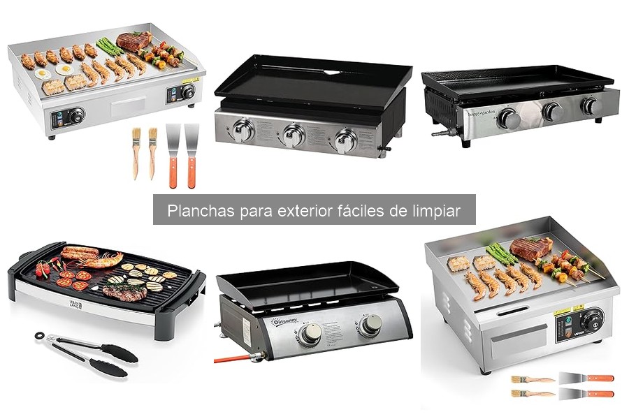 Alternativas a las Planchas para Exterior Fáciles de Limpiar