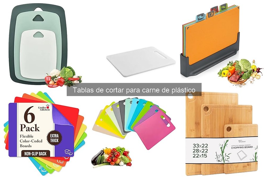 Alternativas a las tablas de cortar de plástico para carne