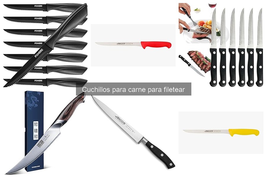 ** Alternativas a los cuchillos de fileteado: Mejores opciones