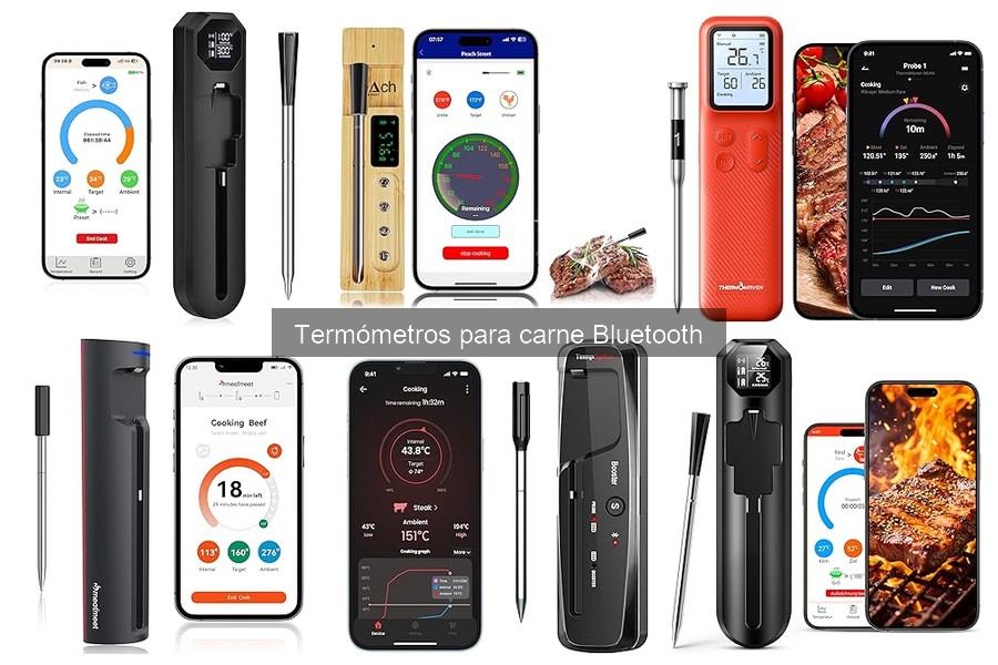Alternativas a los termómetros Bluetooth para carne