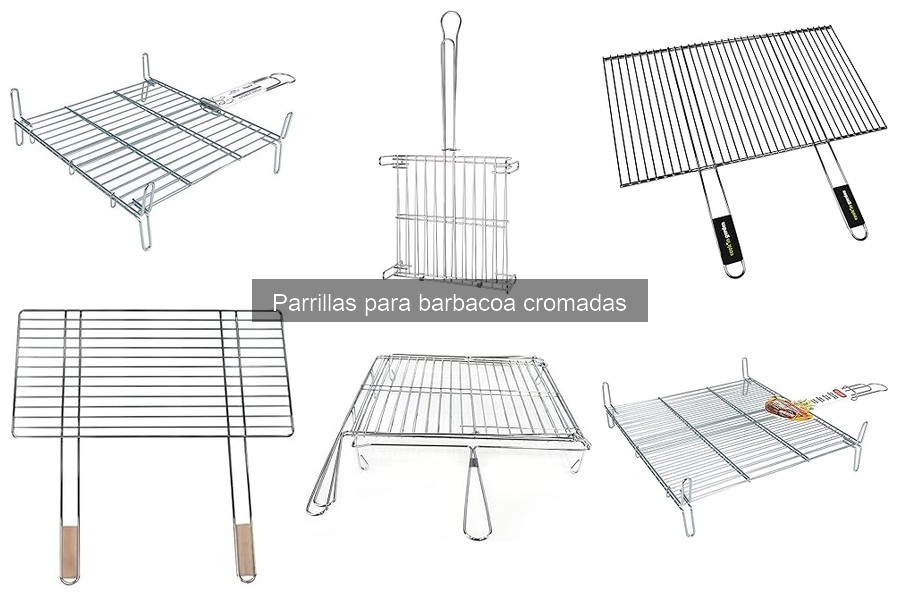 Alternativas a parrillas cromadas para barbacoa