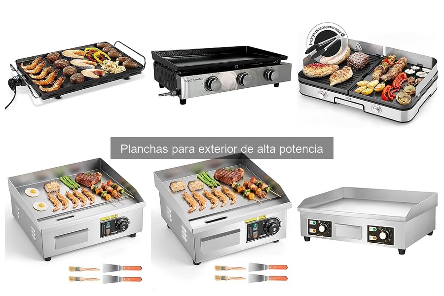 Alternativas a Planchas de Exterior de Alta Potencia