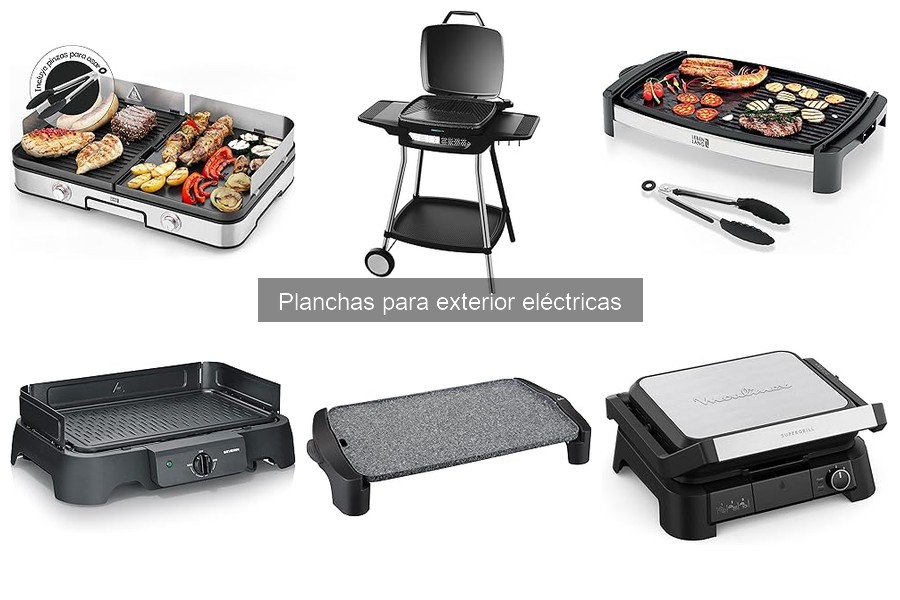 Alternativas a planchas eléctricas para exteriores: mejores opciones