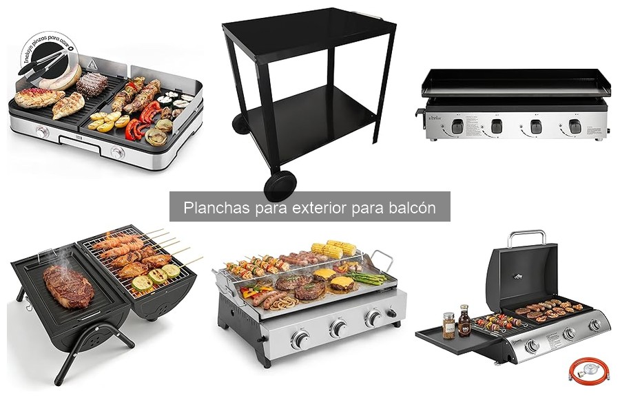 Alternativas a Planchas para Cocinar en el Balcón