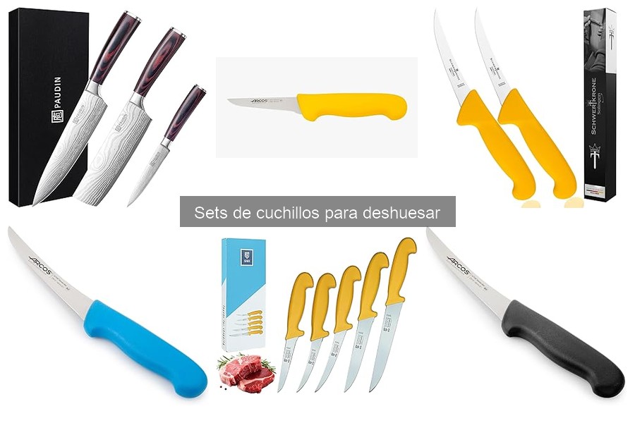 Alternativas a sets de cuchillos para deshuesar carne