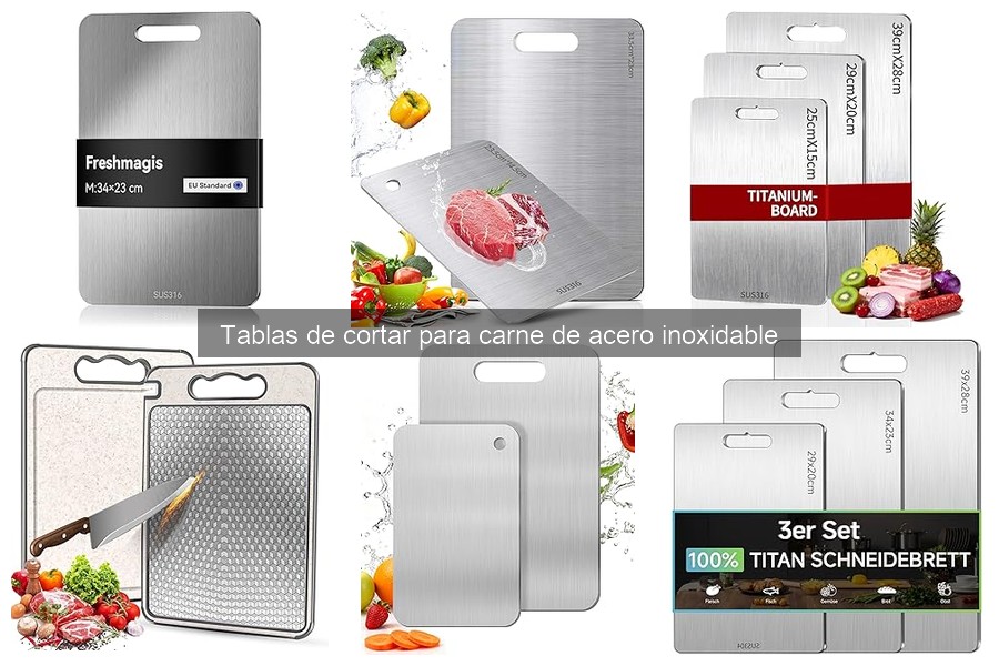 Alternativas a Tablas de Cortar de Acero Inoxidable para Carne