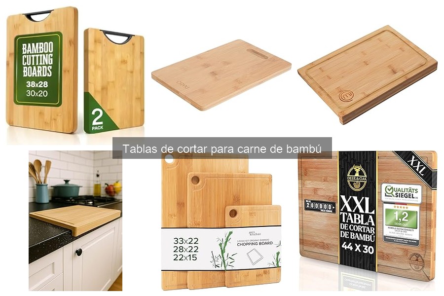Alternativas a Tablas de Cortar de Bambú para Cocina