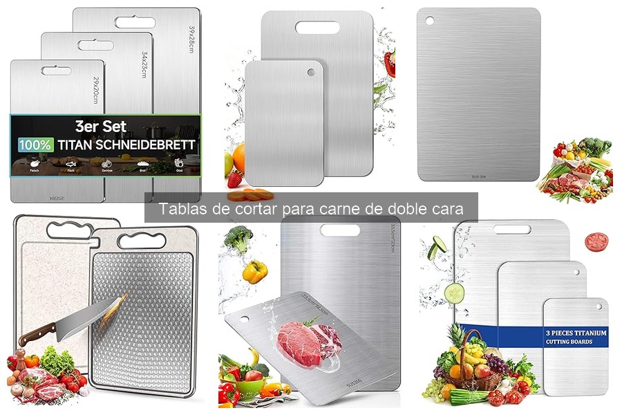 Alternativas a Tablas de Cortar de Doble Cara para Carne