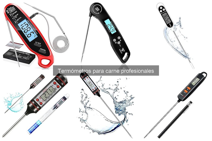Alternativas a termómetros para carne profesionales