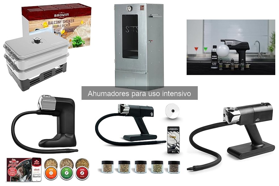 Alternativas económicas a ahumadores para uso intensivo