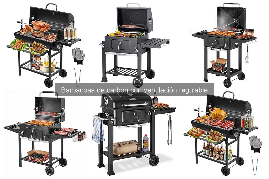 Barbacoas de carbón con ventilación regulable: Beneficios y características