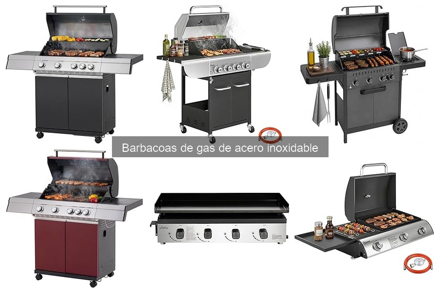 Barbacoas de gas de acero inoxidable: ventajas y características