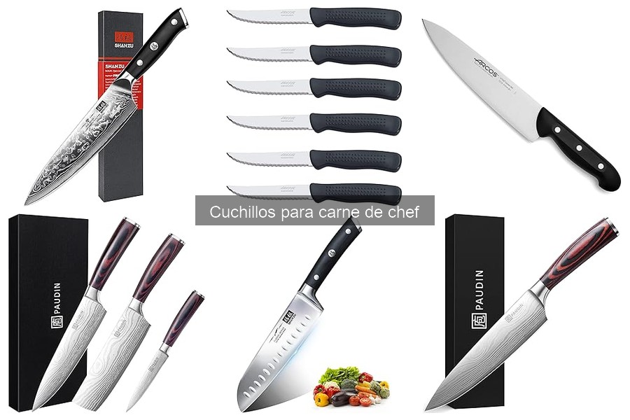 Beneficios de un cuchillo de chef para cortar carne