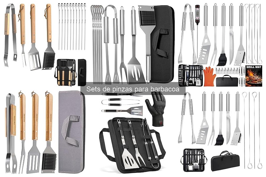 Beneficios de usar sets de pinzas para barbacoa