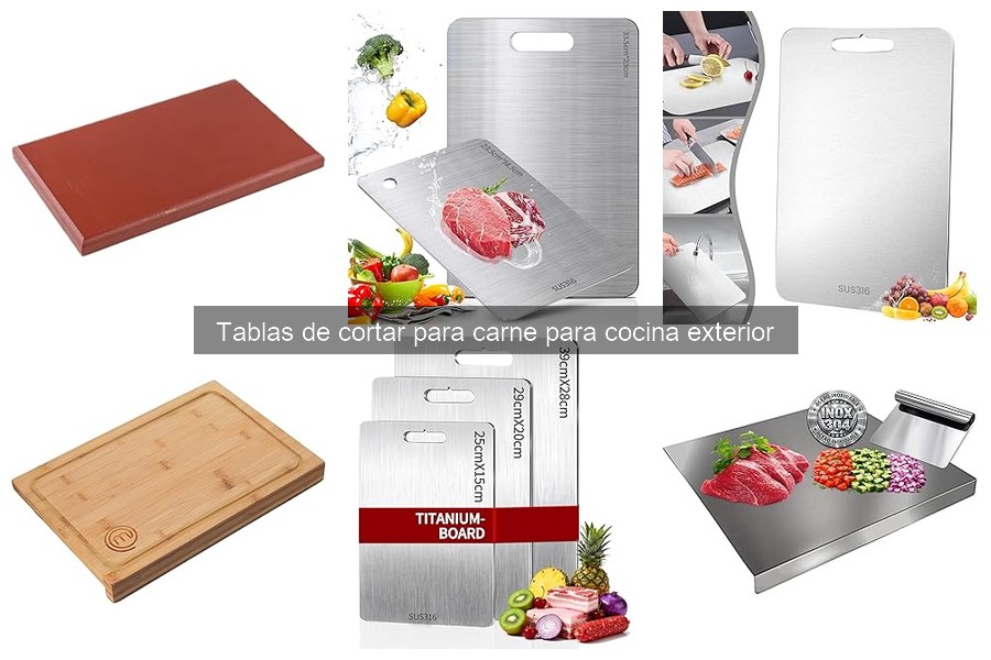Características Esenciales de Tablas de Cortar para Carne
