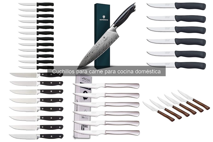 Cómo afilar un cuchillo para carne de forma efectiva