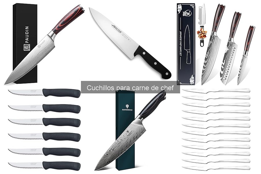 Cómo afilar y mantener un cuchillo de chef para carne