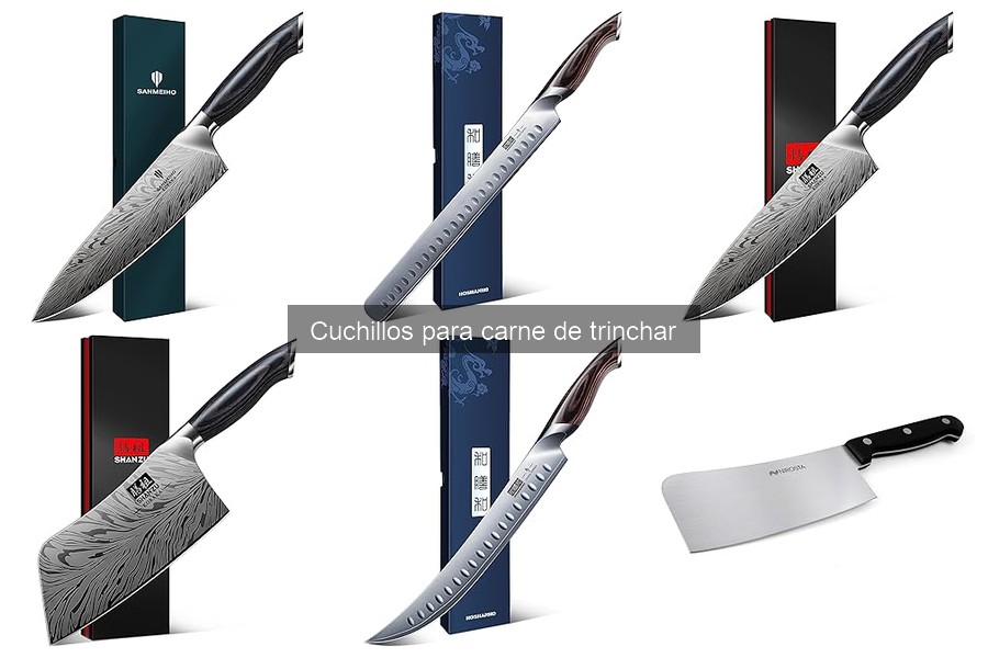Cómo elegir el cuchillo de trinchar perfecto para carne