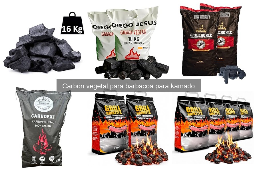 Cómo elegir el mejor carbón vegetal para tu kamado