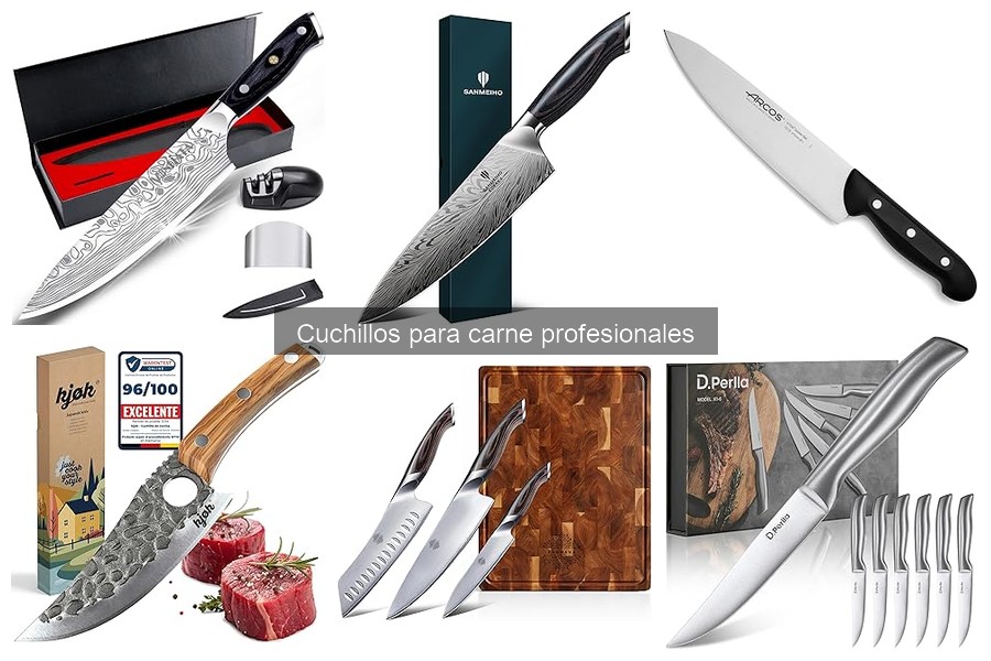Cómo elegir el mejor cuchillo para carne profesional