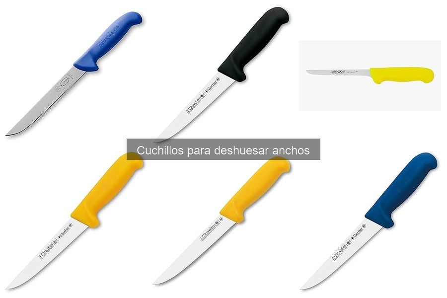 Cómo elegir el mejor cuchillo para deshuesar ancho