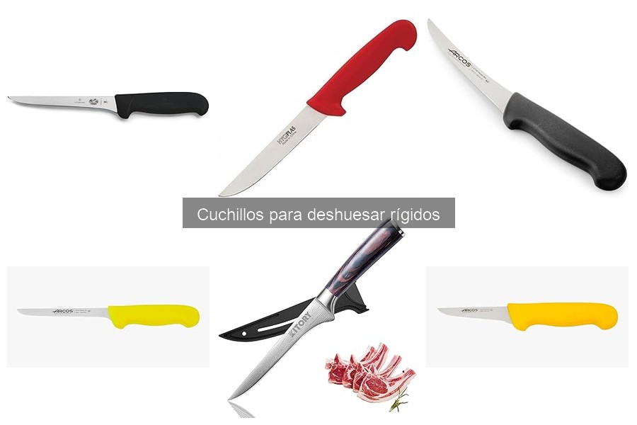 Cómo elegir el mejor cuchillo para deshuesar rígido