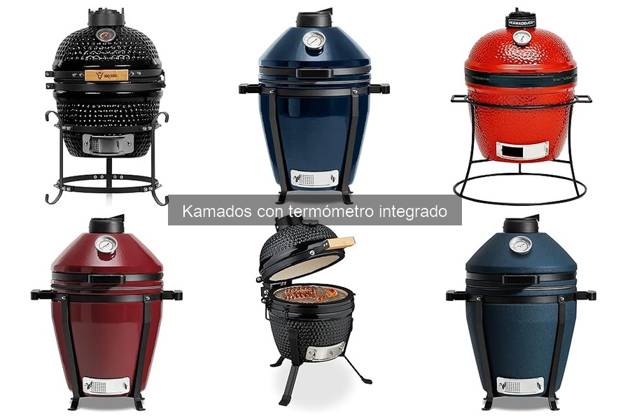 Cómo elegir el mejor kamado con termómetro integrado