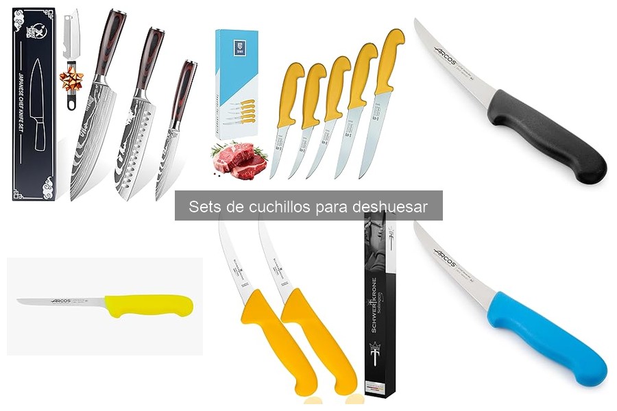 Cómo elegir el mejor set de cuchillos para deshuesar