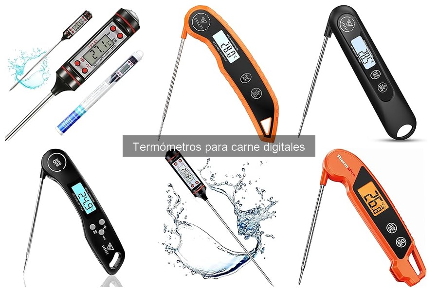 Cómo elegir el mejor termómetro digital para carne
