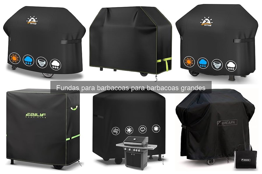 ¿Cómo elegir la funda adecuada para tu barbacoa grande?