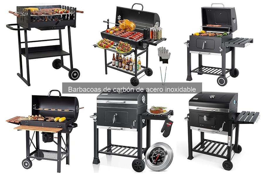 Cómo elegir la mejor barbacoa de carbón de acero inoxidable