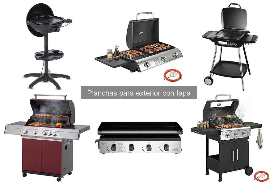 Cómo elegir la mejor plancha para exterior con tapa