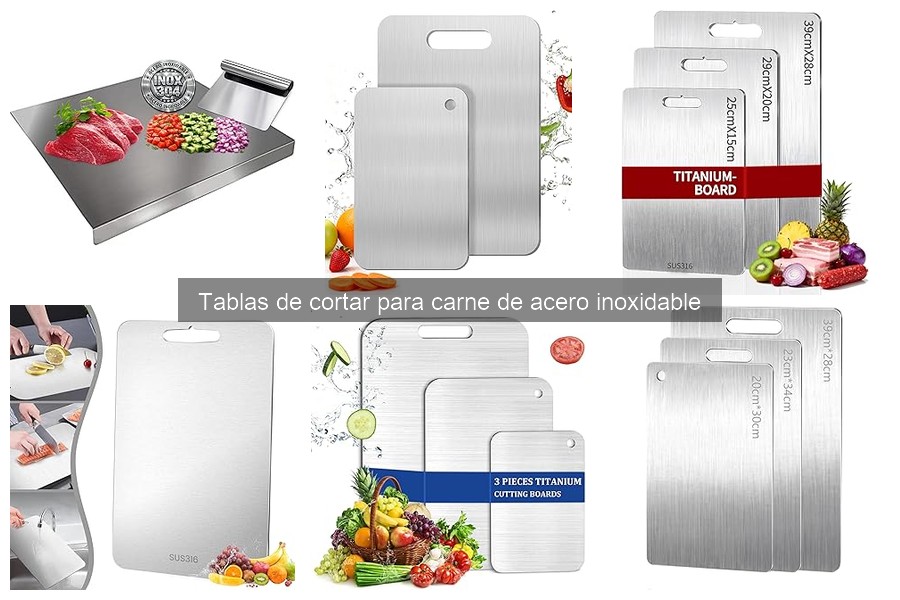 Cómo elegir la mejor tabla de cortar para carne de acero inoxidable