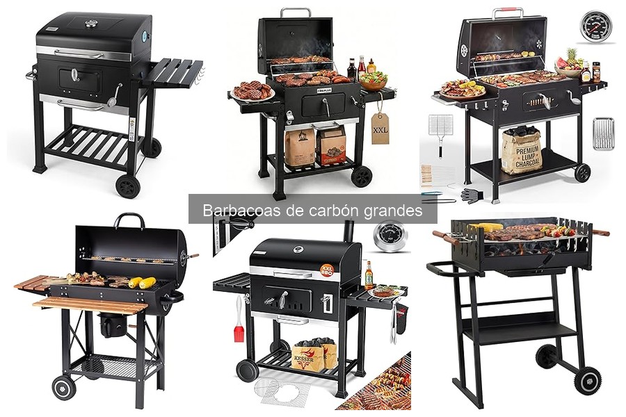 Cómo encender correctamente una barbacoa de carbón grande