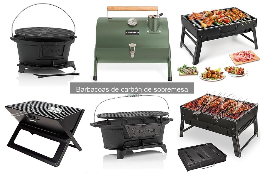 Cómo evitar el humo excesivo en barbacoas de carbón de sobremesa