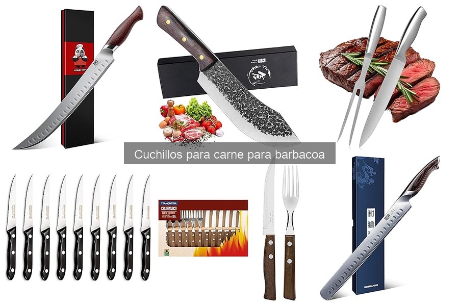 Cómo limpiar un cuchillo para carne tras la barbacoa