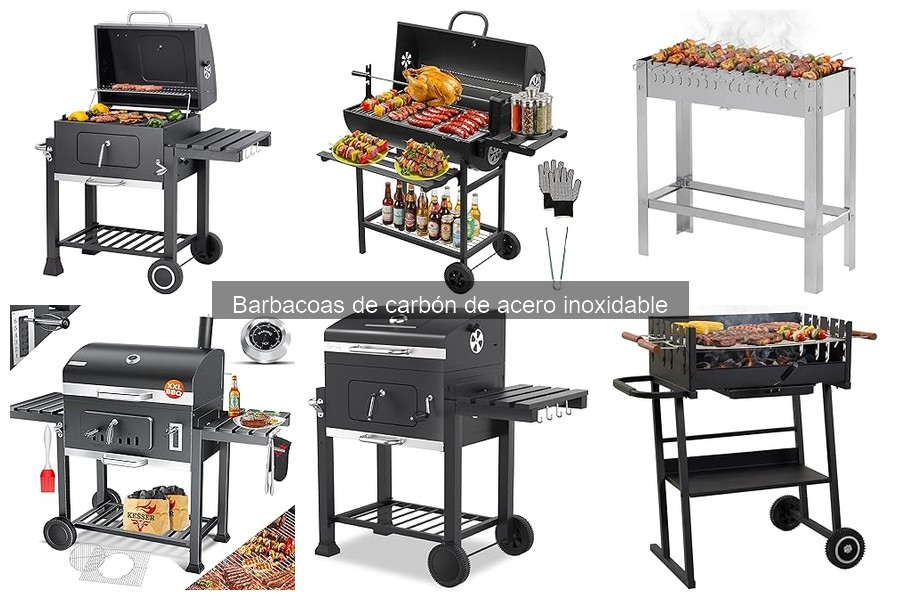 Cómo mantener y limpiar barbacoas de carbón de acero inoxidable