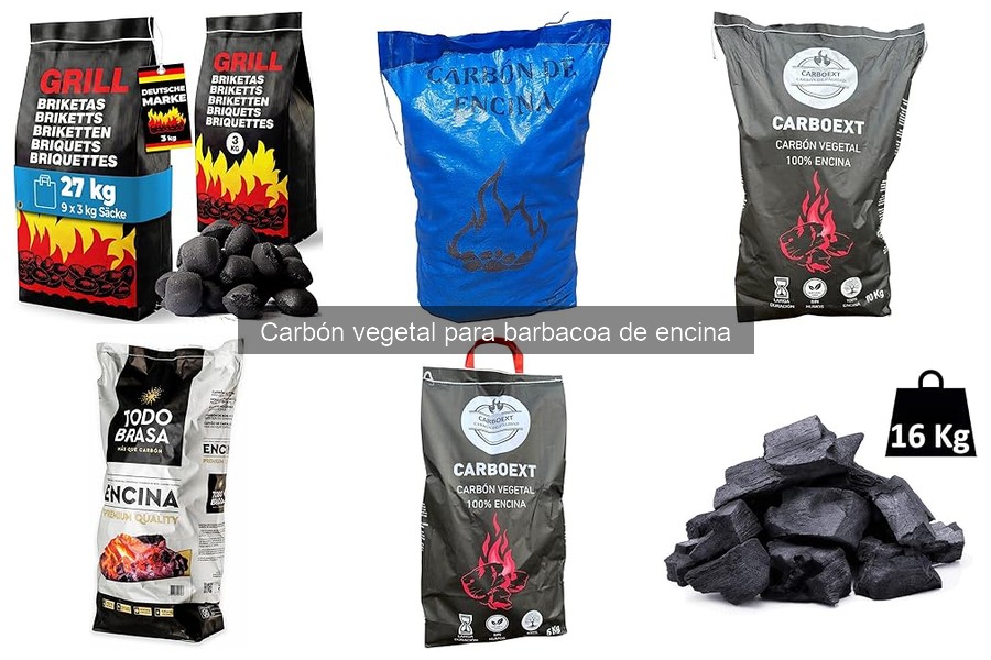Cómo usar carbón vegetal de encina en tu barbacoa