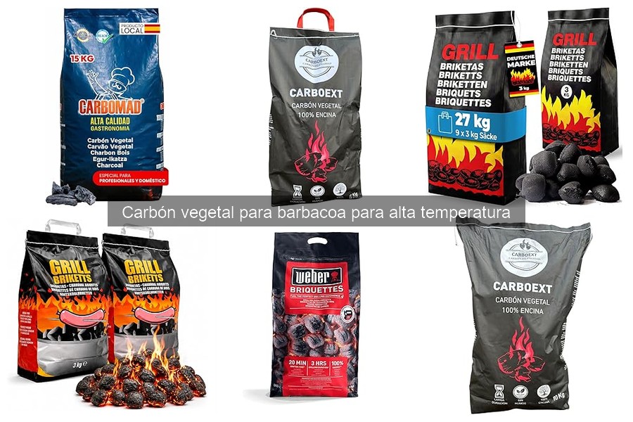 Cómo usar carbón vegetal para altas temperaturas en barbacoa