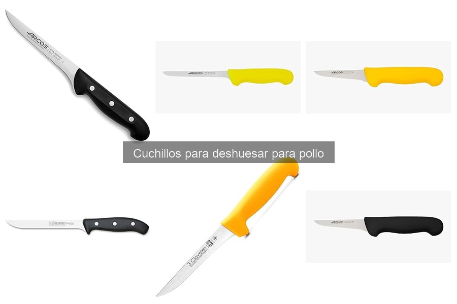 Cómo usar correctamente un cuchillo de deshuesar pollo