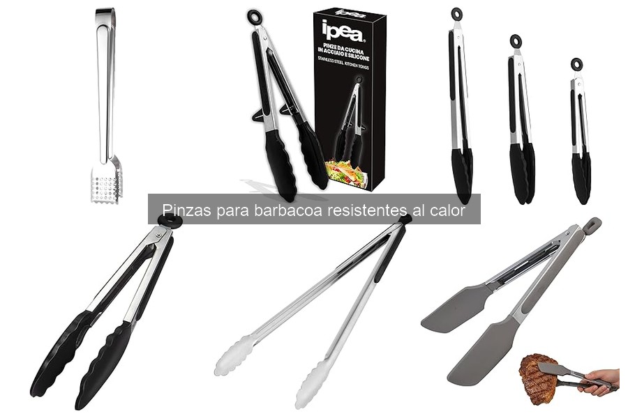 Cómo usar pinzas para barbacoa sin quemaduras