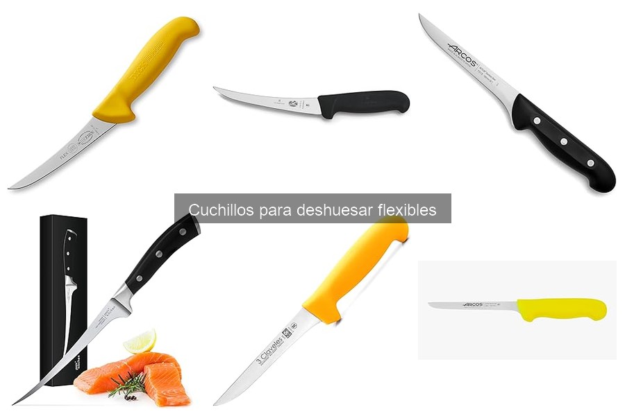 Cómo usar un cuchillo para deshuesar flexible de forma segura
