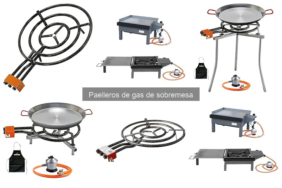 Cómo usar un paellero de gas de sobremesa correctamente