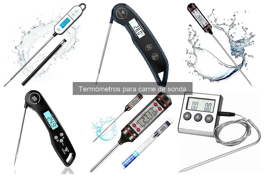 Cómo usar un termómetro de sonda para carne eficazmente